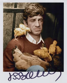 Jean-Paul Belmondo autograph