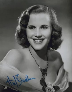 Honor Blackman autograph