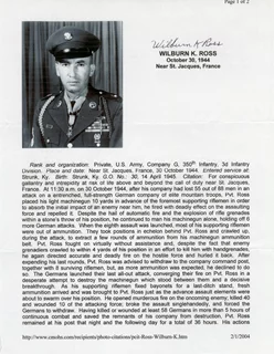 Wilburn Ross autograph