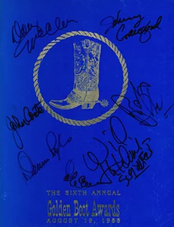 Golden Boot Awards autograph