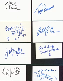 Spaceballs autograph