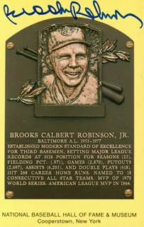 Brooks Robinson autograph