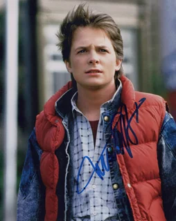 Michael J. Fox autograph