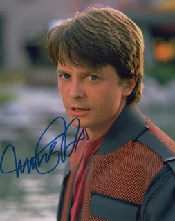 Michael J. Fox autograph