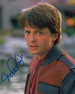 Michael J. Fox autograph