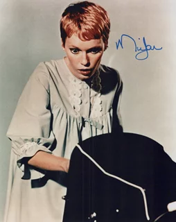 Mia Farrow autograph