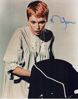Mia Farrow autograph