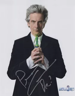 Peter Capaldi autograph