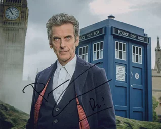 Peter Capaldi autograph