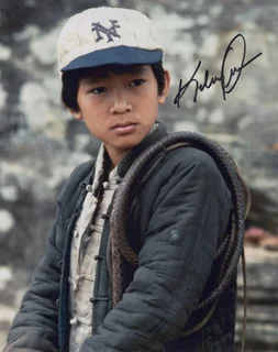 Ke Huy Quan autograph