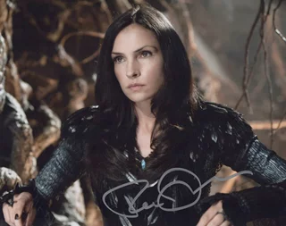 Famke Janssen autograph