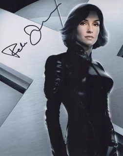 Famke Janssen autograph