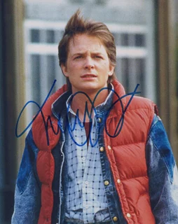 Michael J. Fox autograph