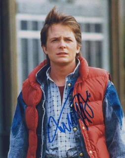 Michael J. Fox autograph