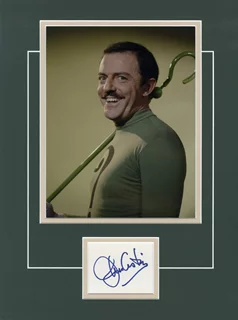 John Astin autograph