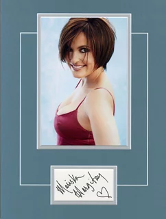 Mariska Hargitay autograph