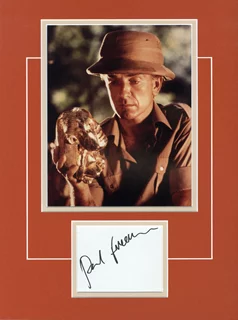 Paul Freeman autograph