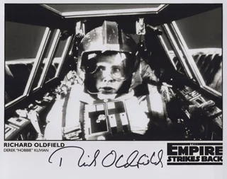 Richard Oldfield autograph