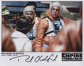 Richard Oldfield autograph