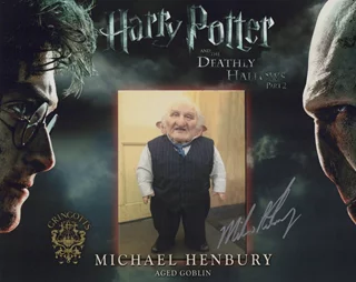 Michael Henbury autograph
