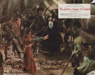 The Golden Voyage of Sinbad autograph