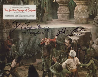 The Golden Voyage of Sinbad autograph