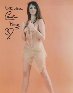 Caroline Munro autograph