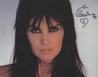 Caroline Munro autograph