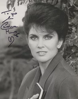 Caroline Munro autograph