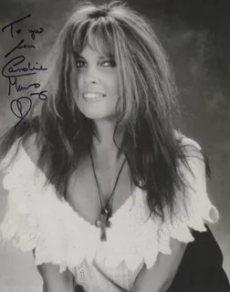 Caroline Munro autograph