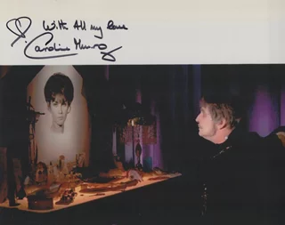 Caroline Munro autograph