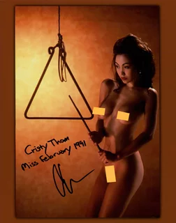 Cristy Thom autograph