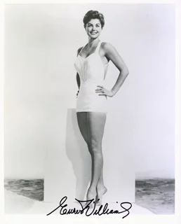 Esther Williams autograph