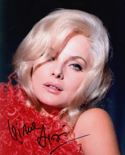 Virna Lisi autograph
