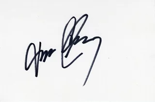 Tom Clancy autograph