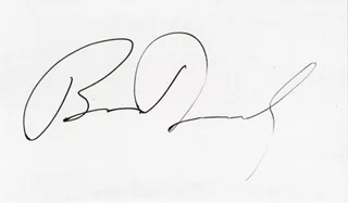 Brian Dennehy autograph