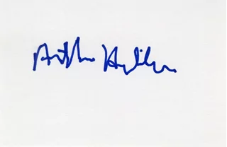 Arthur Hiller autograph