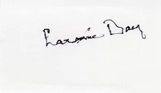 Laraine Day autograph