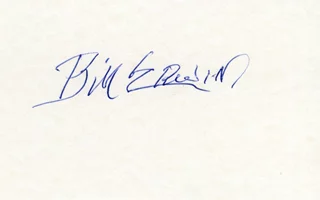 Bill Erwin autograph