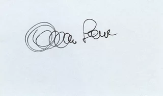 Charles Lane autograph