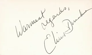Elinor Donahue autograph