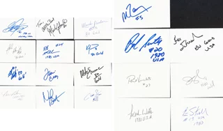 1980 USA Hockey Team autograph