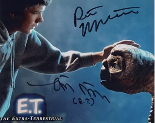 E.T. autograph