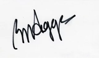 Robert Hegyes autograph