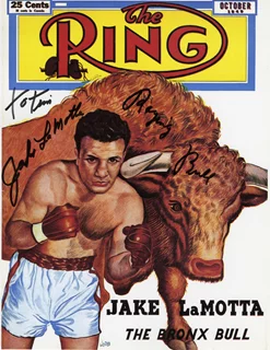 Jake La Motta autograph