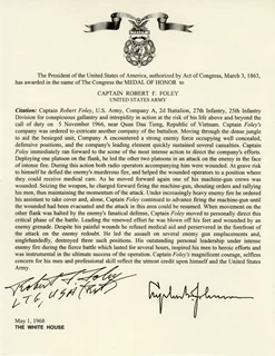 Robert Foley autograph