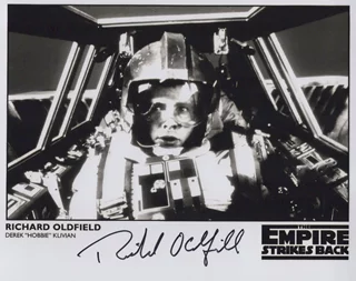Richard Oldfield autograph