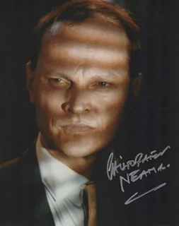 Christopher Neame autograph