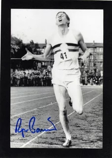 Roger Bannister autograph