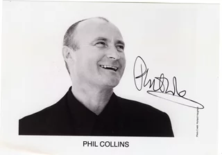 Phil Collins autograph